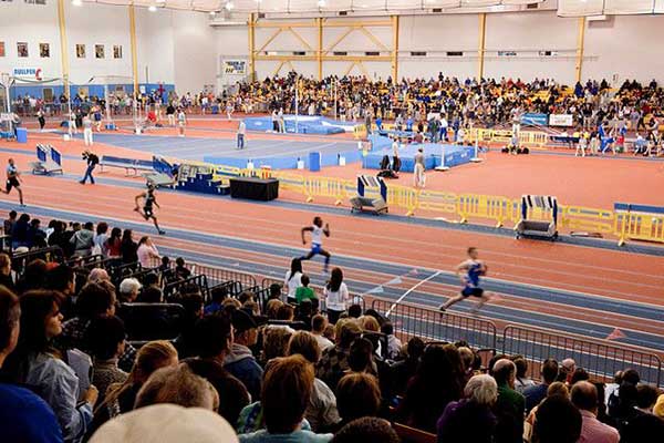 The Prince George's Sports and Learning Complex Indoor Track