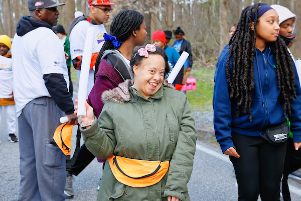 2024 Glow Walk for Autism participants