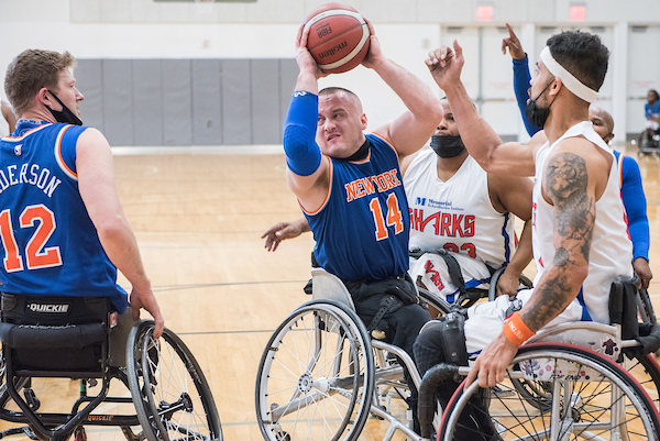 wheelchair basketball participants