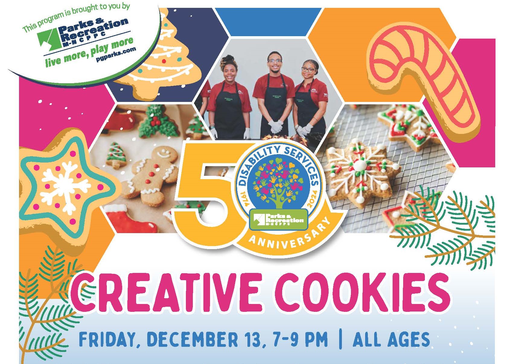 creative cookies flyer