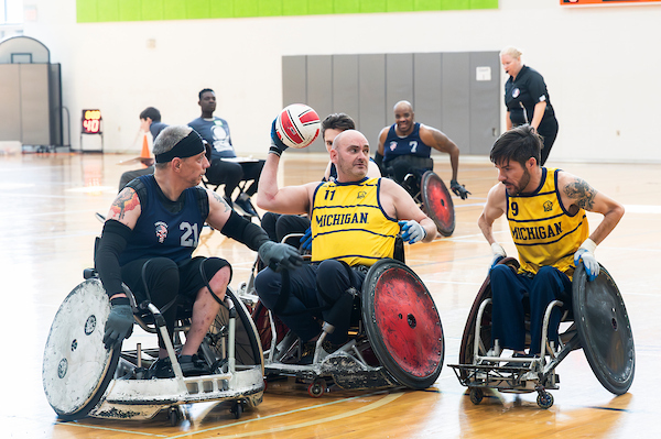 2025 capital clash wheelchair rugby participants