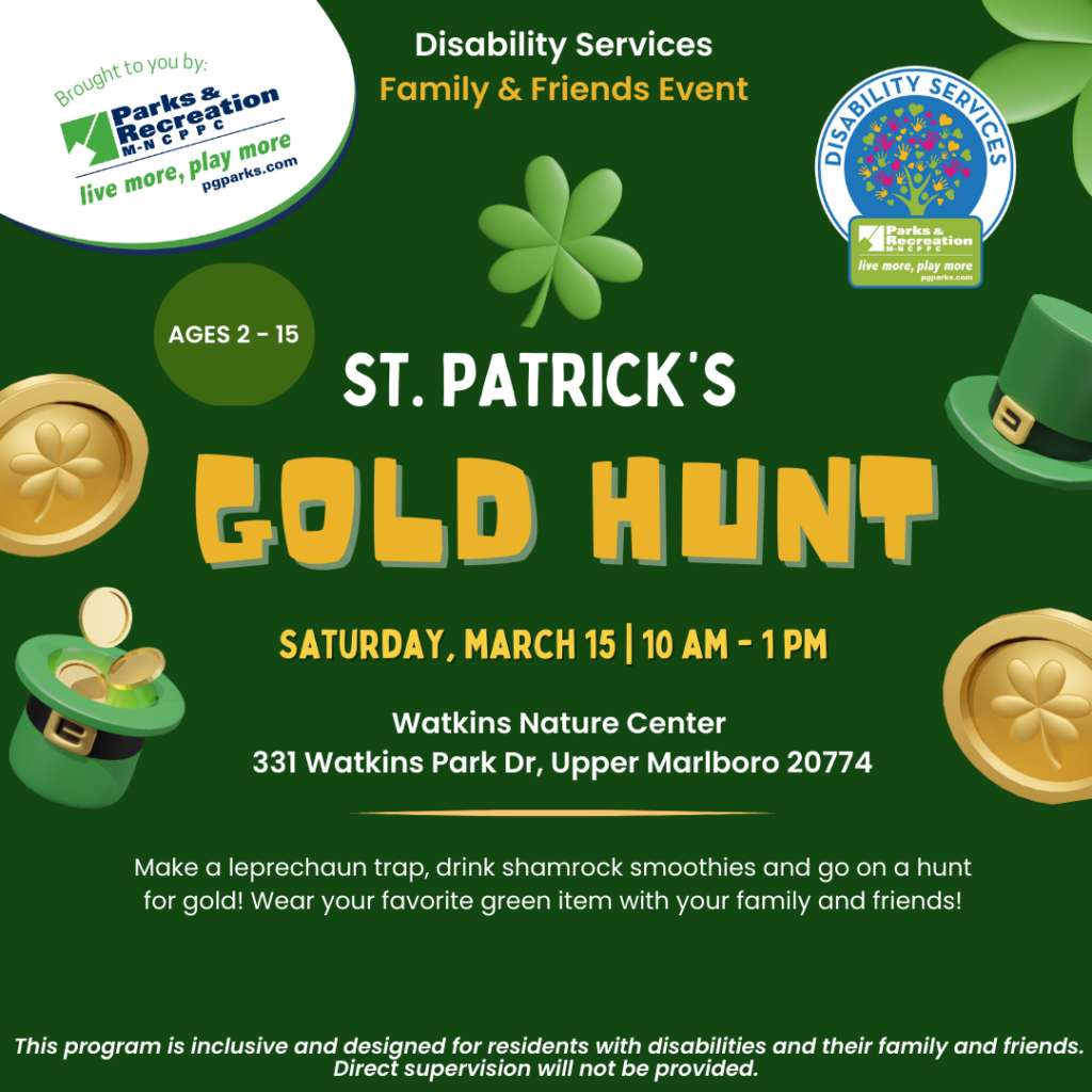 St Patricks Day Gold Hunt PLAY web flyer