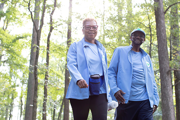 Seniors Walking